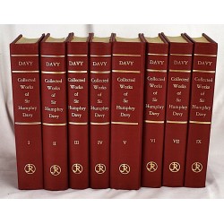 The Collected Works of Sir Humphry Davy (8 volume set)